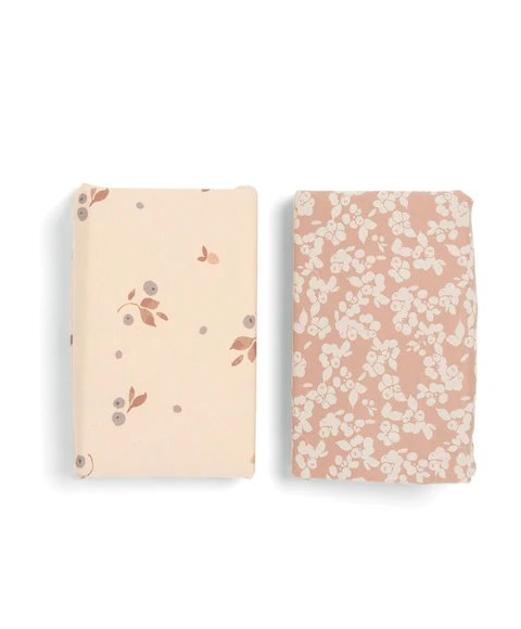 Mamas & Papas Cotbed Fitted Sheets Berry & Peony Pack of 2 | Mamas & Papas, Babies, Nursing, Nursery Bedding