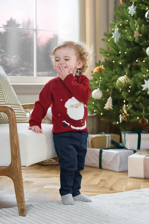 Mamas & Papas Santa Jumper | Mamas & Papas, Babies, Nursing, Pant