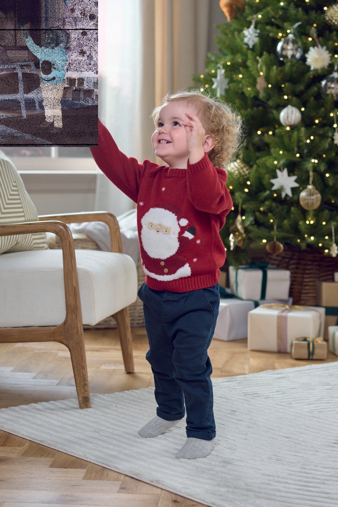 Mamas & Papas Santa Jumper | Mamas & Papas, Babies, Nursing, Pant