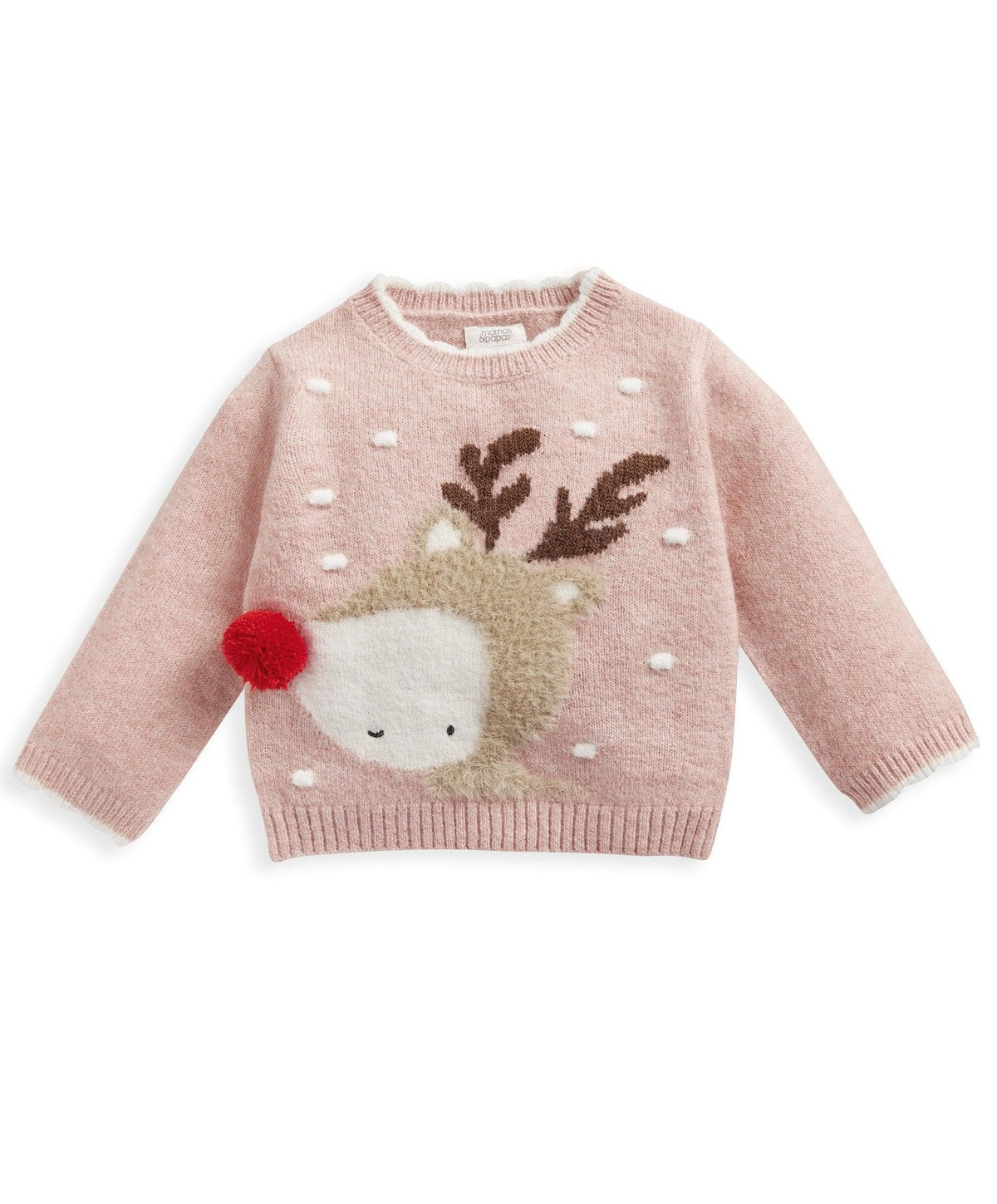 Mamas & Papas Reindeer Christmas Jumper | Mamas & Papas, Babies, Nursing, Pant