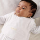 Mamas & Papas Velour Bib - White | Mamas & Papas, Babies, Nursing, 