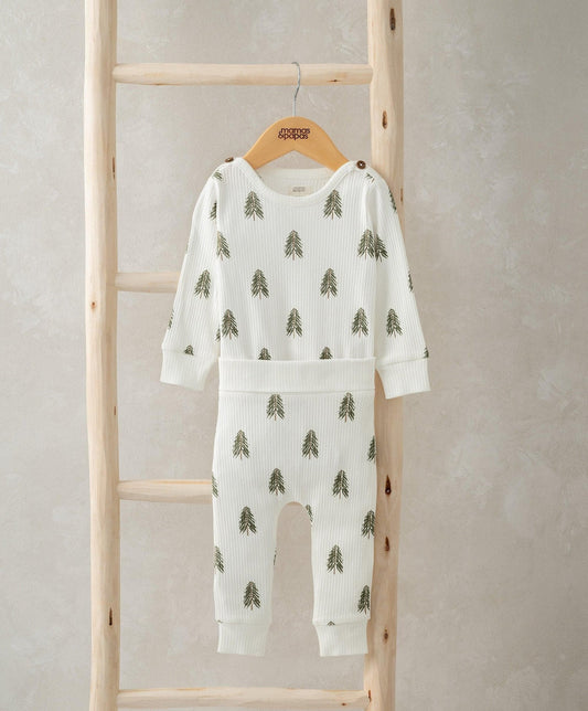 Mamas & Papas Christmas Tree Bodysuit & Leggings | Mamas & Papas, Babies, Nursing, Set