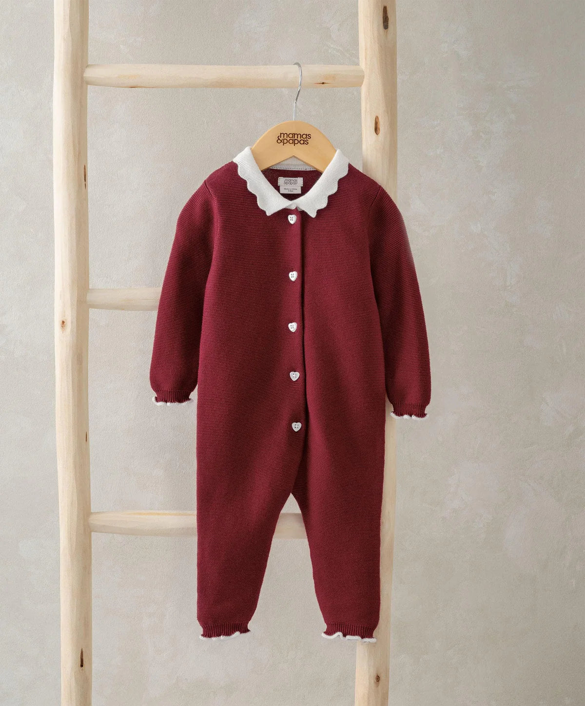 Mamas & Papas Mrs Santa Knit Romper | Mamas & Papas, Babies, Nursing, Romper