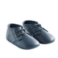 Scallop Pram Shoes - Navy