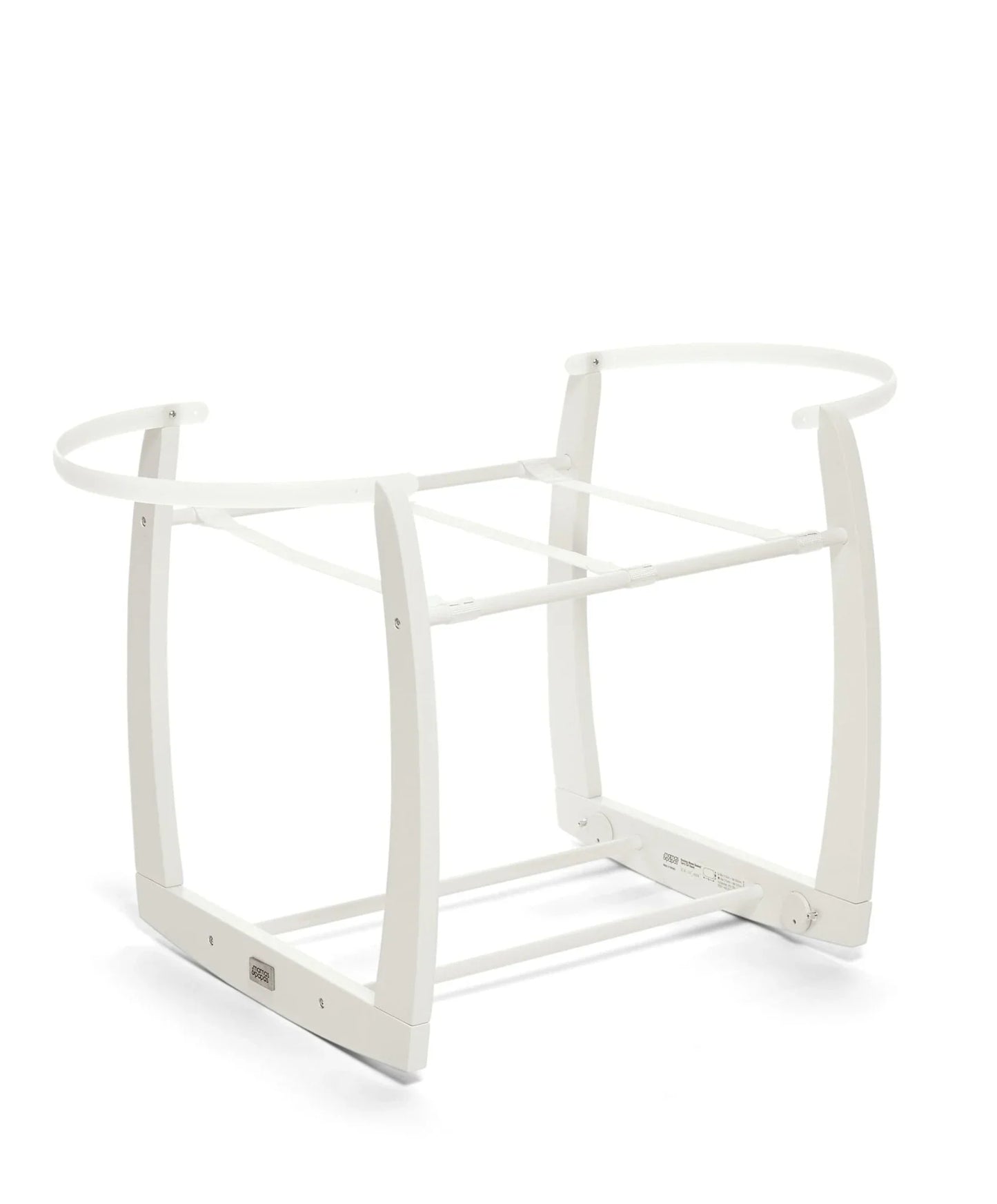 Mamas & Papas Rocking Moses Basket Stand - White Moses Stand