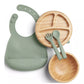 Mamas & Papas 4 Piece Bamboo Weaning Starter Kit Feeding Set USA, Lebanon Babies