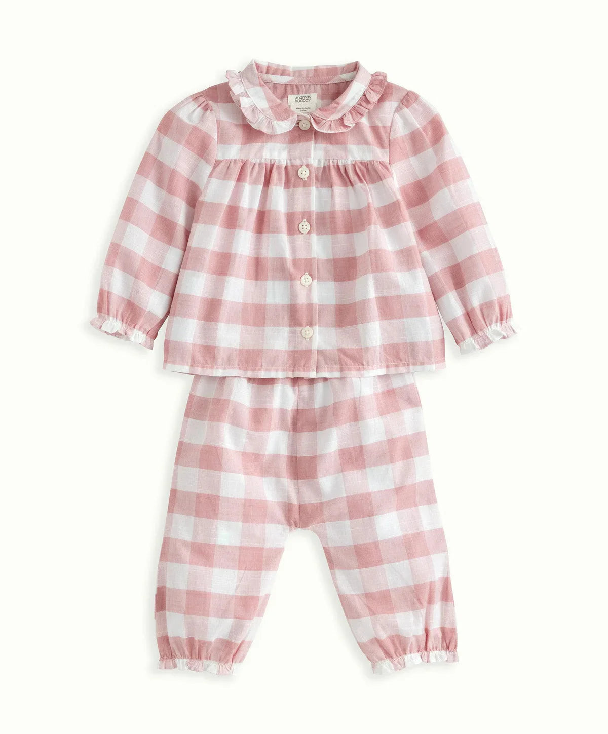 Pyjama vichy - Carreaux roses 