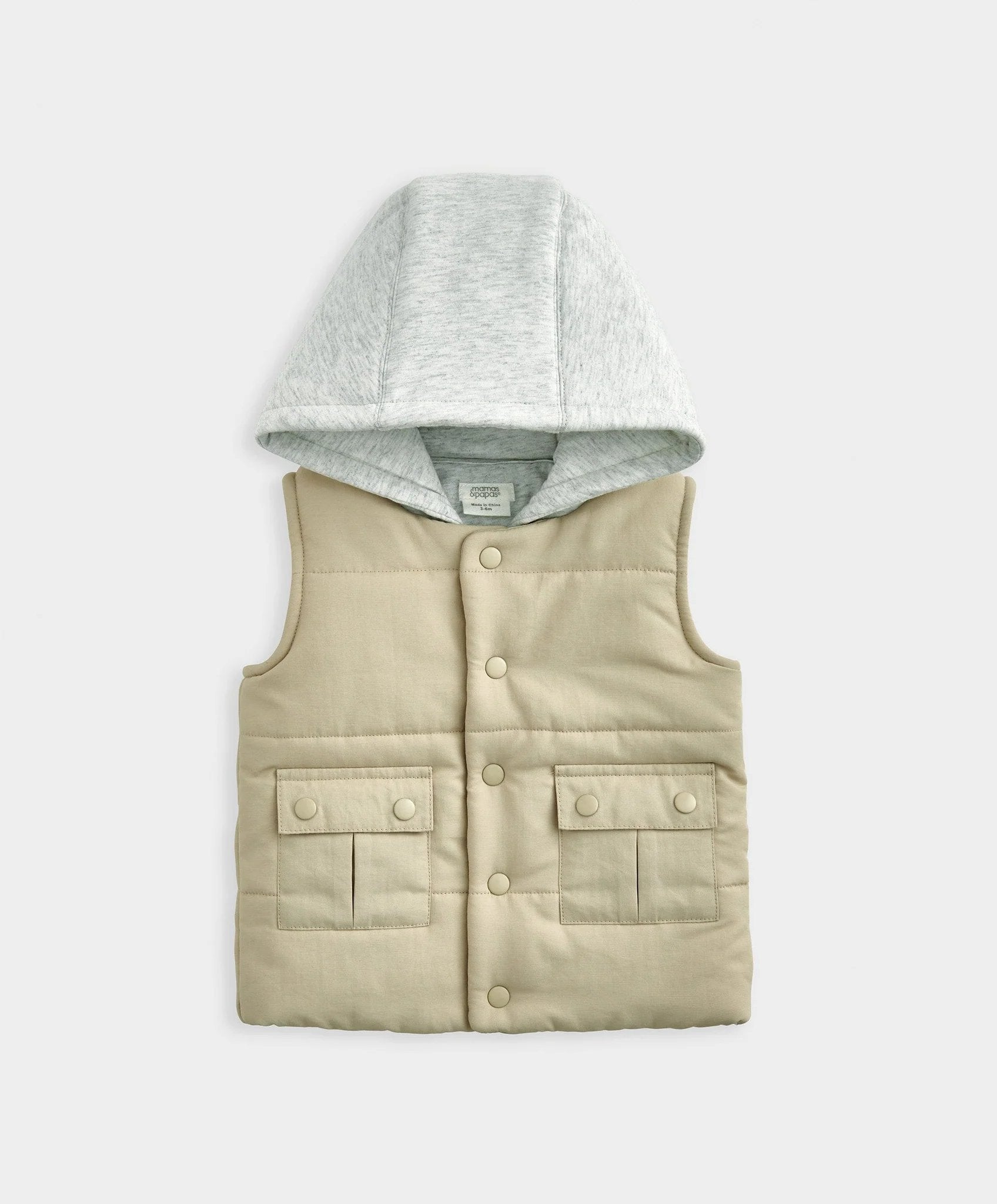 Mamas & Papas Hooded Gilet | Mamas & Papas, Babies, Nursing, Jacket
