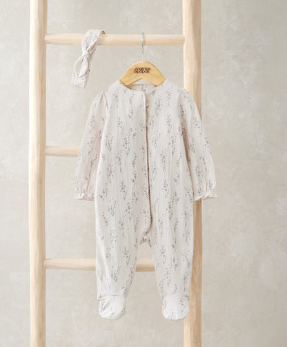 Mamas & Papas Lavender All In One & Headband Set | Mamas & Papas, Babies, Nursing, Bodysuit