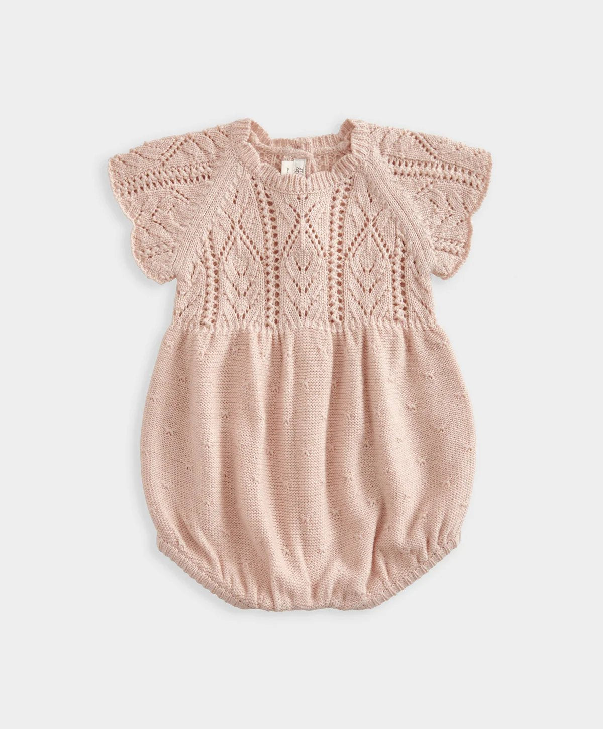 Mamas & Papas Short Sleeve Knit Romper - Pink | Mamas & Papas, Babies, Nursing, Romper