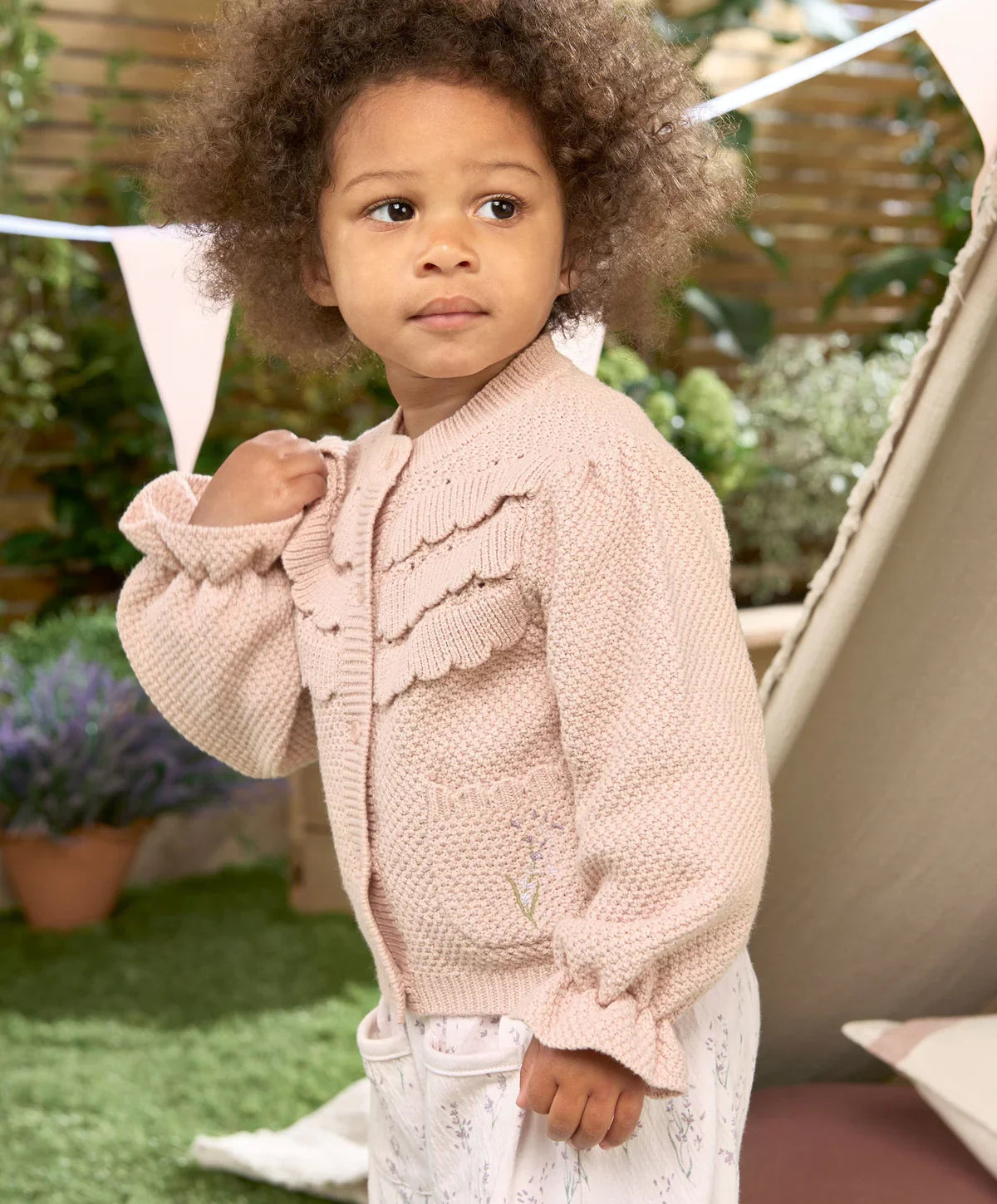Embroidered Cardigan