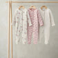 Mamas & Papas Long Sleeve Sleepsuits (Pack of 3) - Peony & Berry Prints | Mamas & Papas, Babies, Nursing, Sleepsuit