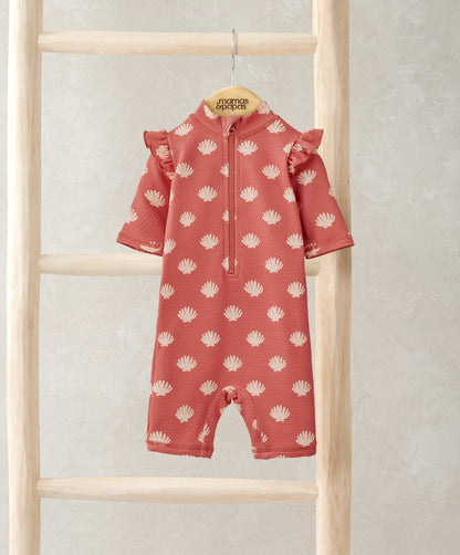 Mamas & Papas Shell All Over Print Rashsuit | Mamas & Papas, Babies, Nursing, Swimsuit