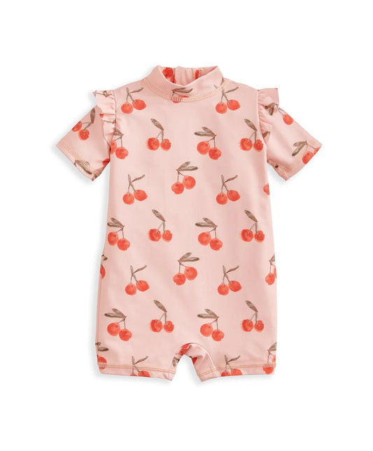Mamas & Papas Cherry All Over Print Rashsuit | Mamas & Papas, Babies, Nursing, Swimsuit