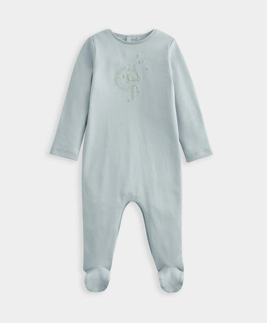 Mamas & Papas My First Eid All in One - Blue | Mamas & Papas, Babies, Nursing, Sleepsuit