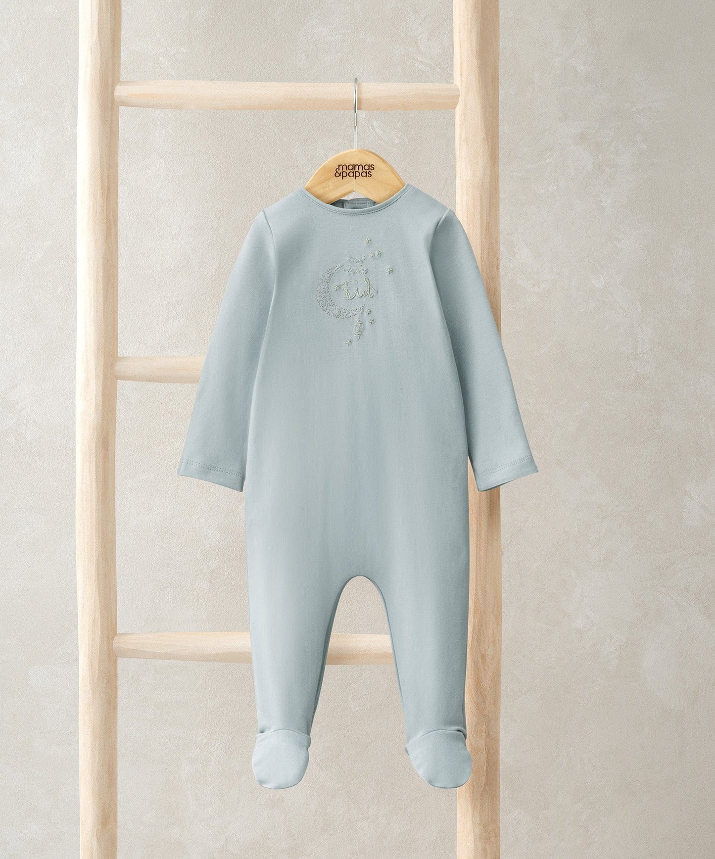 Mamas & Papas My First Eid All in One - Blue | Mamas & Papas, Babies, Nursing, Sleepsuit