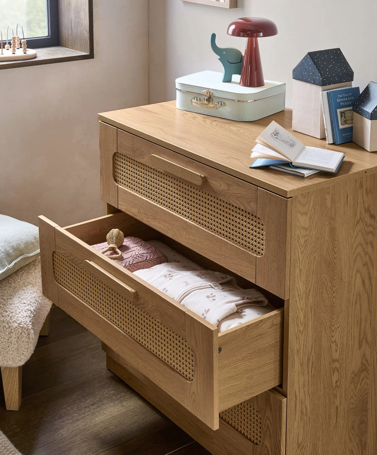 Esna Dresser Changer - Rattan