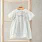 Mamas & Papas Short Sleeve Cotton Embroided Dress - Floral Print | Mamas & Papas, Babies, Nursing, Dress