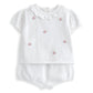 Mamas & Papas Embroidered Knit Top & Shorts Set (2 Pieces) - White | Mamas & Papas, Babies, Nursing, Set