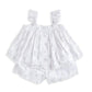 Mamas & Papas Frill Sleeve Top & Shorts Set (2 Pieces) - Lavender Print | Mamas & Papas, Babies, Nursing, Set