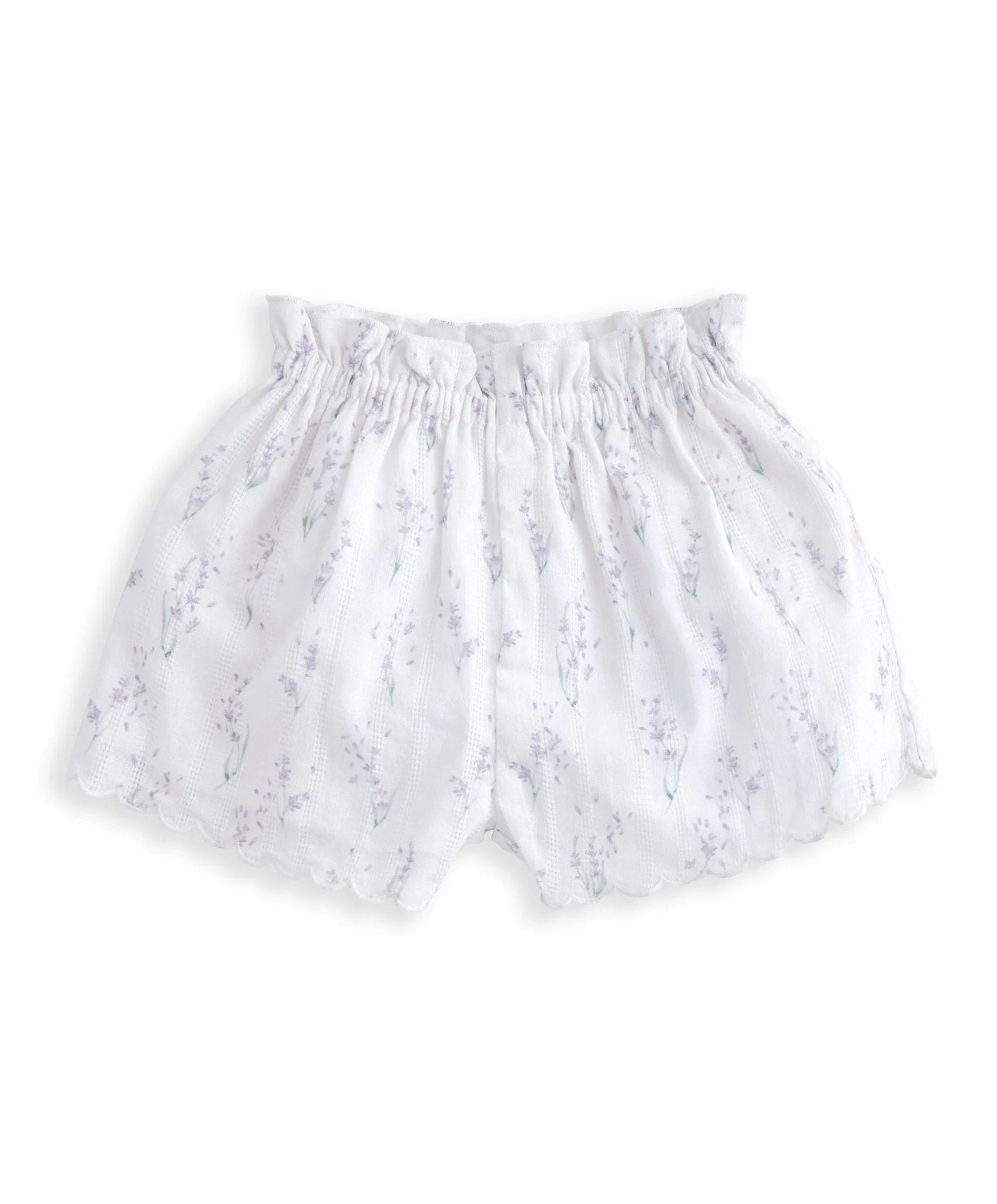 Mamas & Papas Frill Sleeve Top & Shorts Set (2 Pieces) - Lavender Print | Mamas & Papas, Babies, Nursing, Set