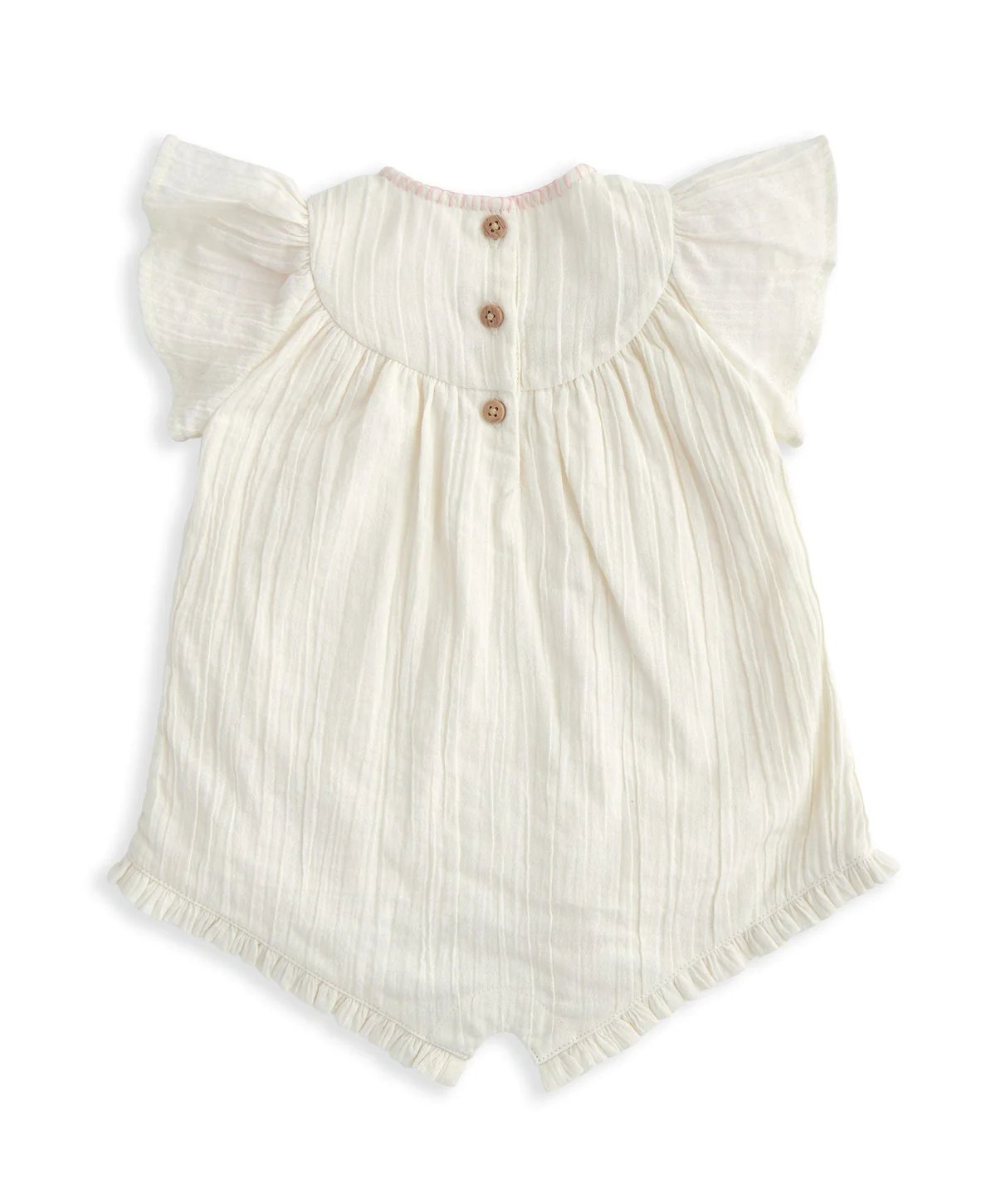 Mamas & Papas Lemon Embroidered Romper - Yellow | Mamas & Papas, Babies, Nursing, Romper