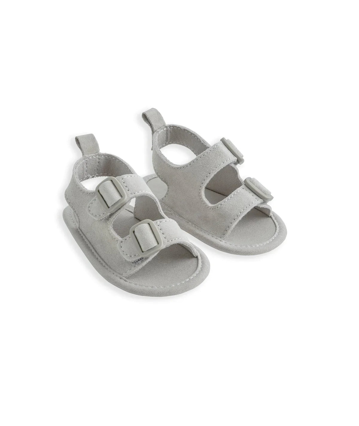 Stone Suede Sandals