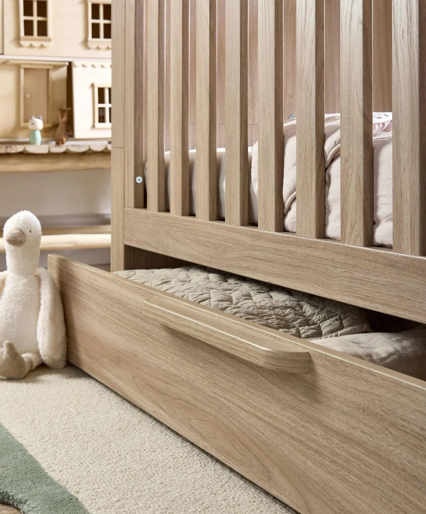 Mamas & Papas Franklin Cotbed - Oak | Mamas & Papas, Babies, Nursing, Cotbed