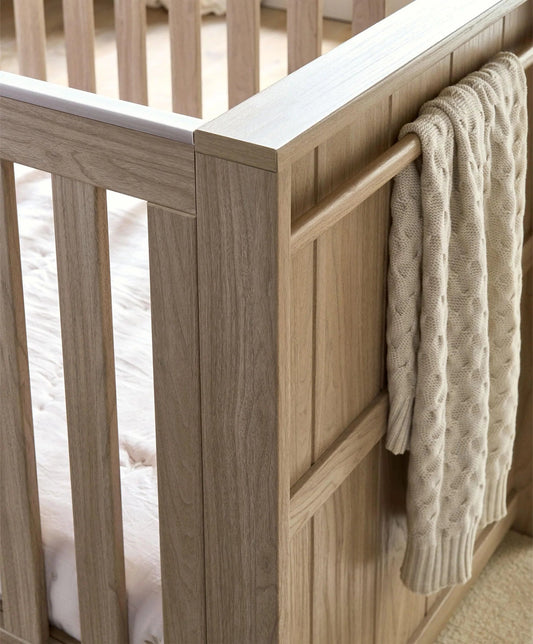 Mamas & Papas Franklin Cotbed - Oak | Mamas & Papas, Babies, Nursing, Cotbed