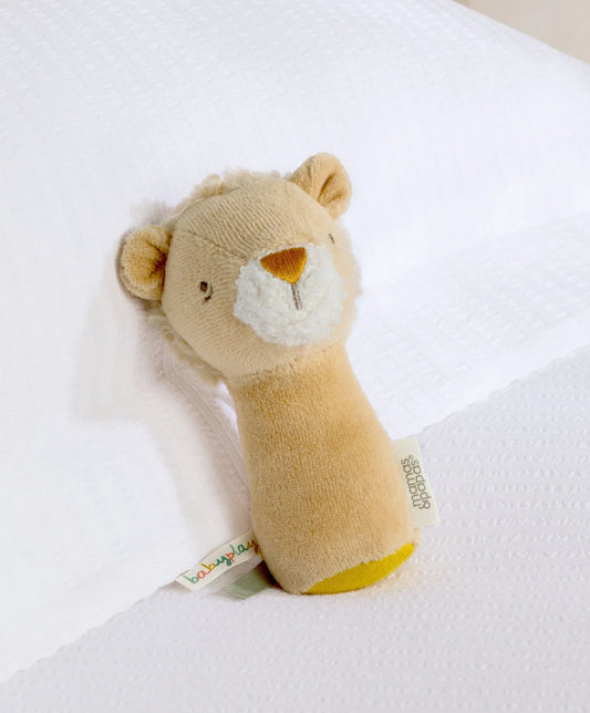 Mamas & Papas Mini Rattle - Lenny Lion Rattle