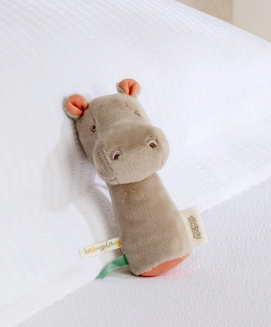 Mamas & Papas Mini Rattle - Henry Hippo Rattle