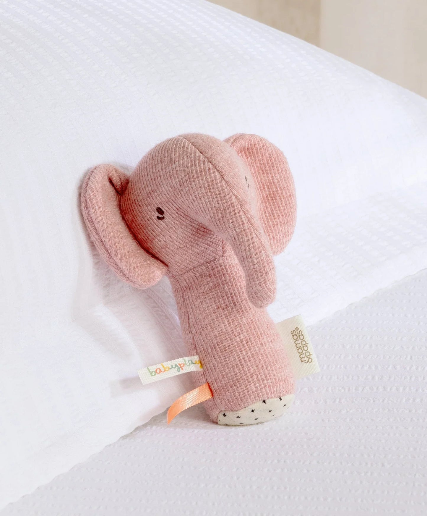 Mamas & Papas Mini Rattle - Edie Elephant Rattle