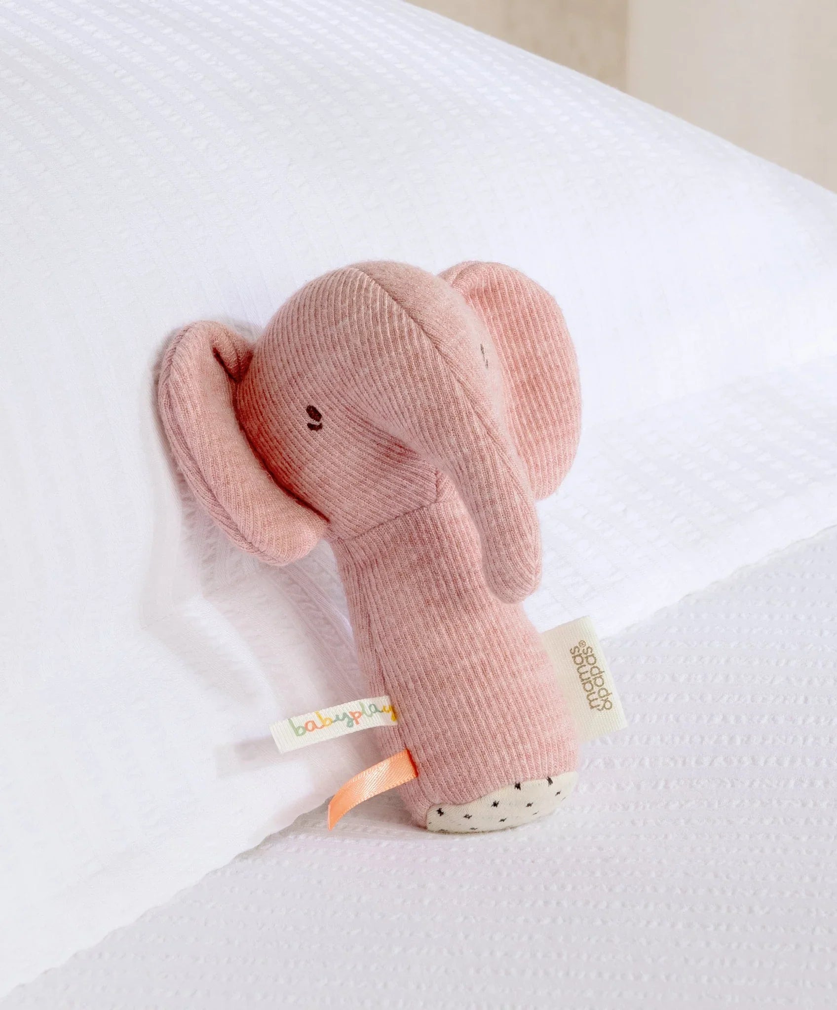 Mamas & Papas Mini Rattle - Edie Elephant Rattle