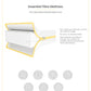 Matelas pour lit bébé Essential Airflow Fibre