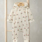 Mamas & Papas Tulip Print Pramsuit - Cream Pramsuit