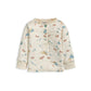 Pyjama imprimé rodéo – Crème 