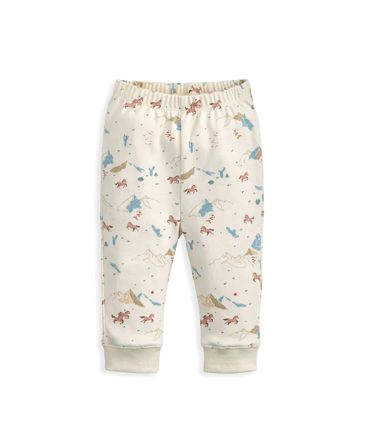 Pyjama imprimé rodéo – Crème 