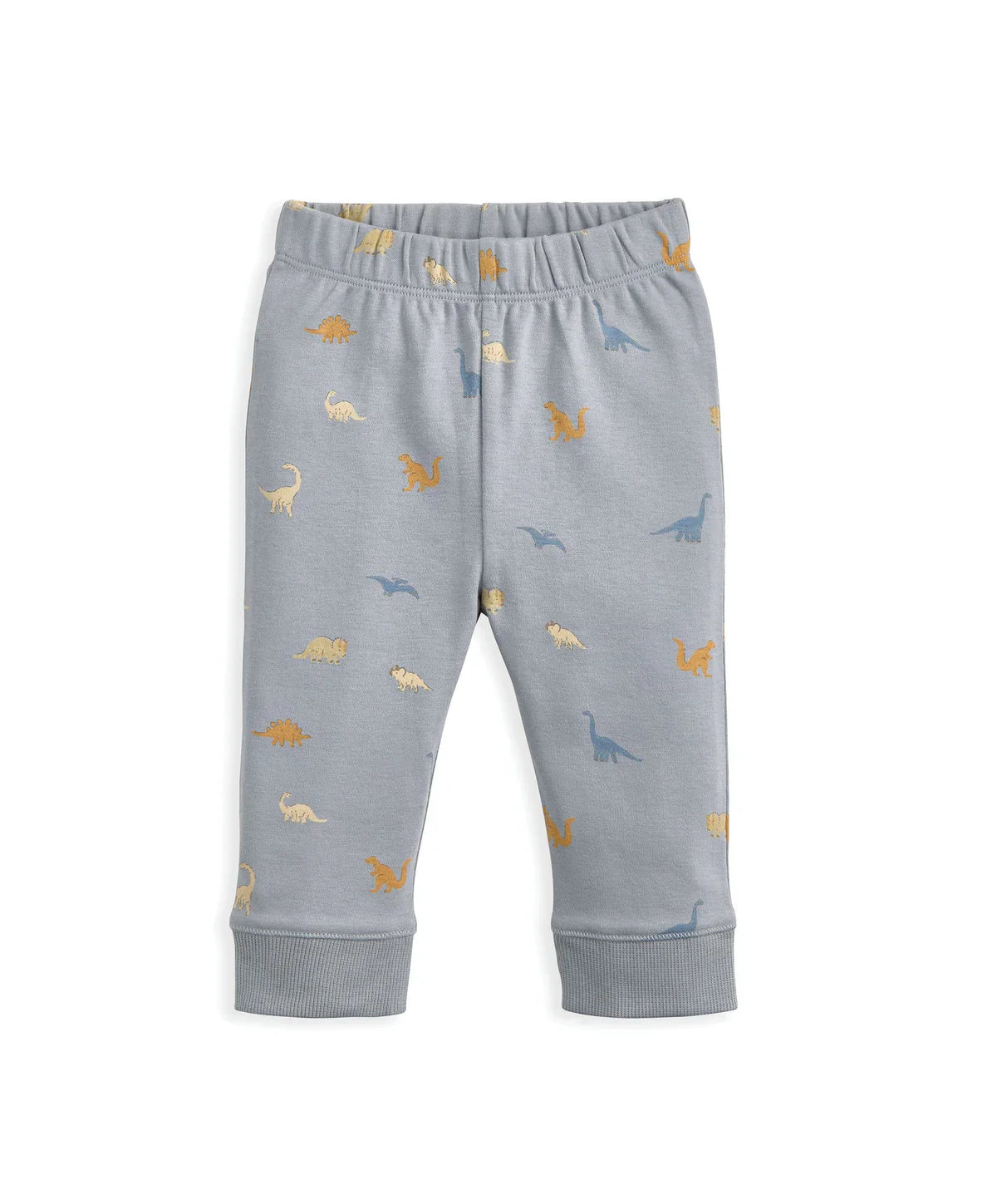 Micro Dino Print Pyjamas – Blue