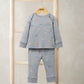 Mamas & Papas Micro Dino Print Pyjamas – Blue Pyjama
