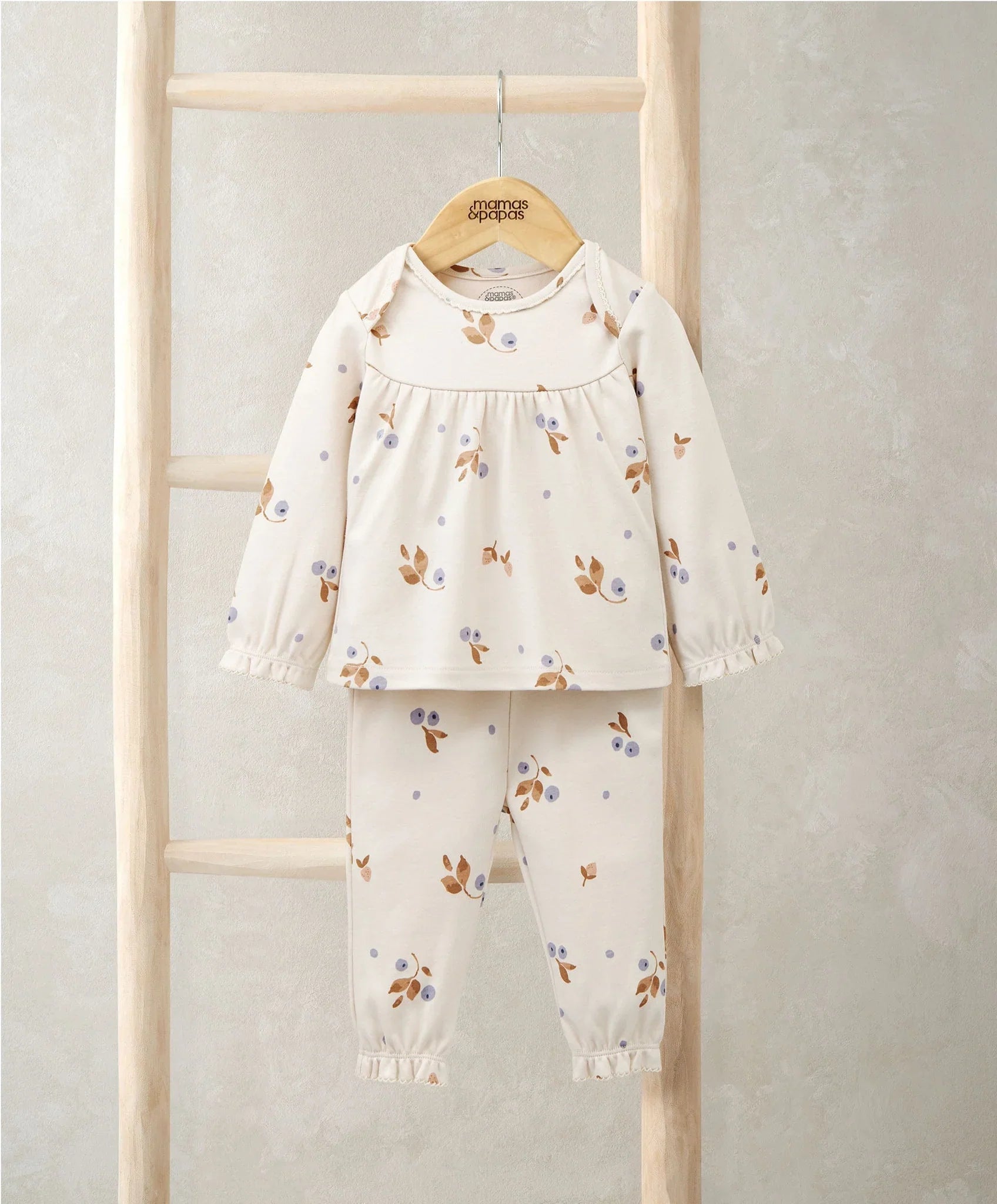 Mamas & Papas Berry Print Pyjamas Pyjama