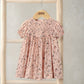 Mamas & Papas Ditsy Floral Dress with Smocked Yoke - Pink Dress