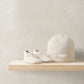 Mamas & Papas Waffle Knit Hat & Booties Set (2 Pieces) - Oatmeal Hat