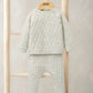 Mamas & Papas Knitted Top & Leggings Set (2 Pieces) – Grey Marl Knitted Set