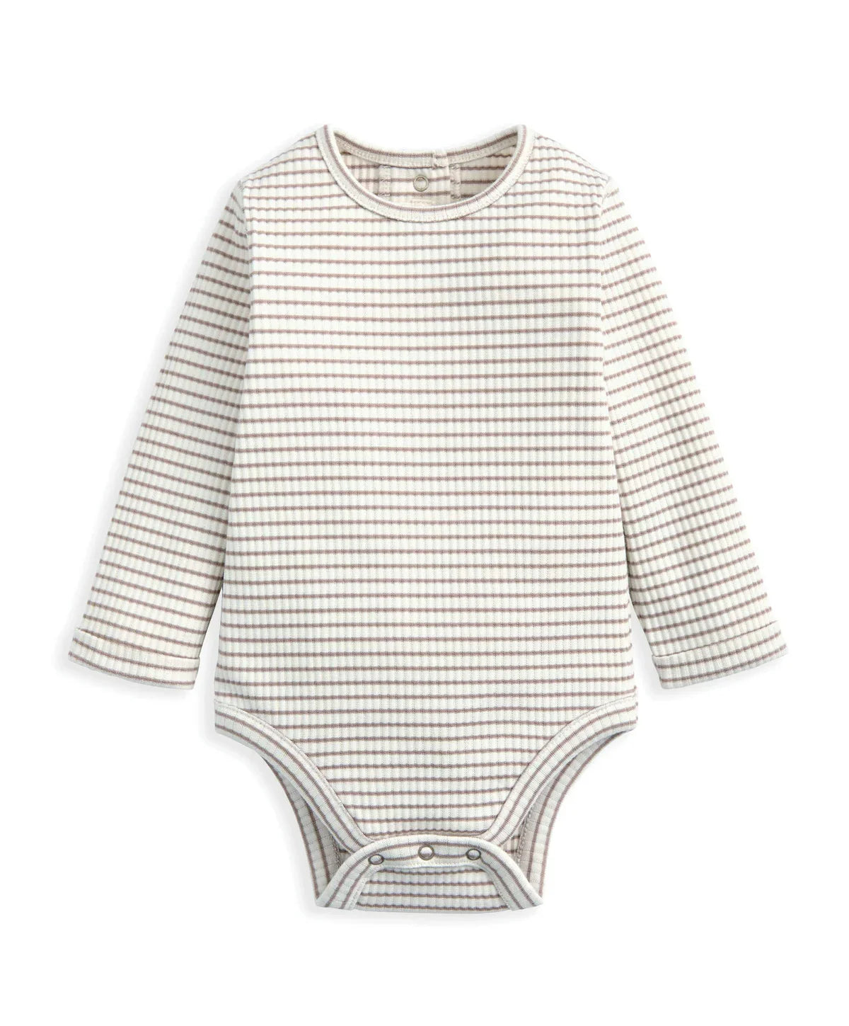 Dungarees & Striped Bodysuit Set (2 Pieces)