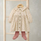 Mamas & Papas Ditsy Rose Dress & Tights Set (2 Pieces) - Cream Dress