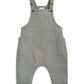 Ensemble salopette gaufrée et body imprimé orignal (2 pièces)