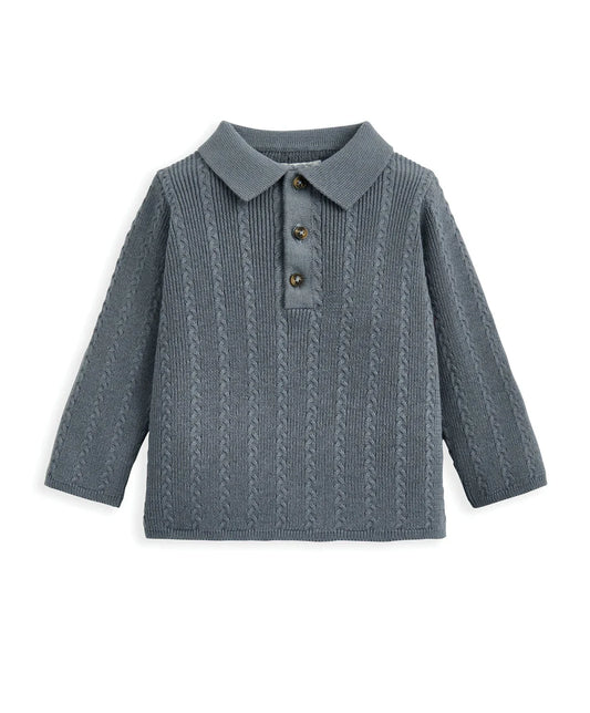 Cable Knit Top & Trousers Set (2 Pieces)