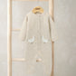 Mamas & Papas Duck Knitted Romper – Oatmeal Romper