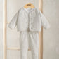 Jacket Bodysuit & Leggings Set (3 Pieces) – White