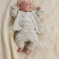 Jacket Bodysuit & Leggings Set (3 Pieces) – White